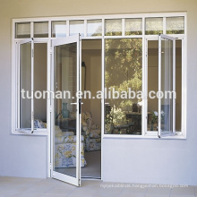 Aluminium casement door